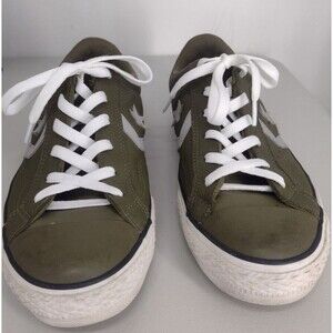Converse Star Player Ox Low Olive Green Shoes Sneakers Mens 10 / 161598C